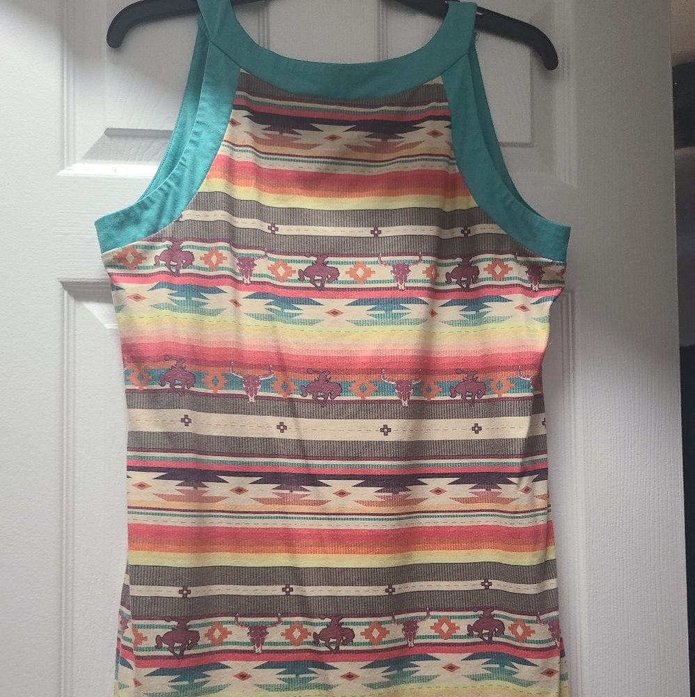 Southwestern top size Medium